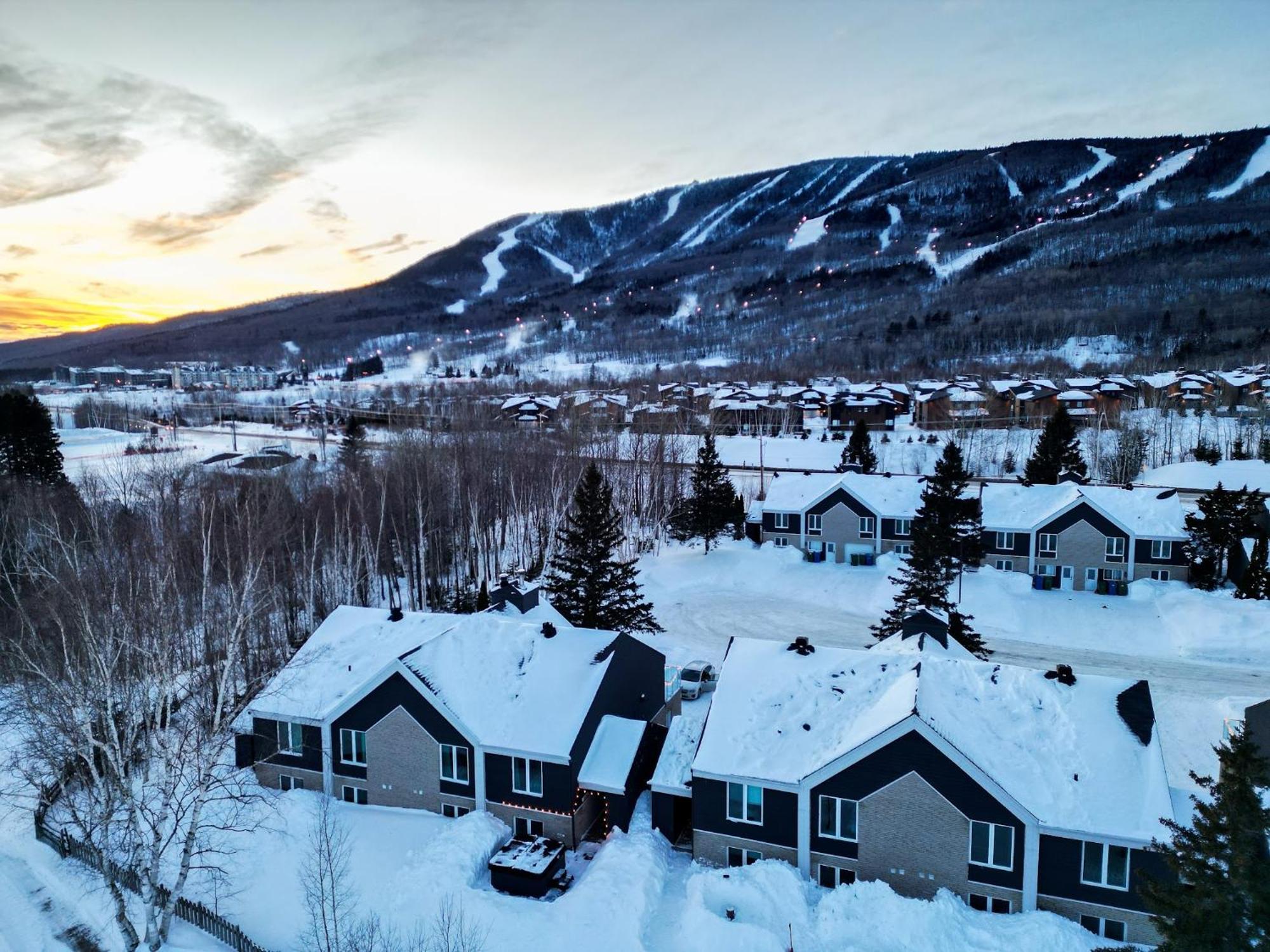 Chalets Montmorency Mont-Sainte-Anne Dış mekan fotoğraf